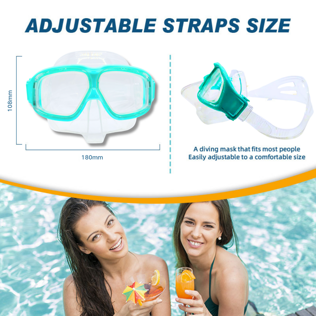 Last Day 36%OFF Speedy Adult Snorkeling Mask – Anti-Fog, UV400, Comfort Fit