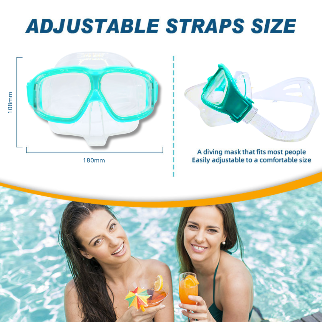 Last Day 36%OFF Speedy Adult Snorkeling Mask – Anti-Fog, UV400, Comfort Fit