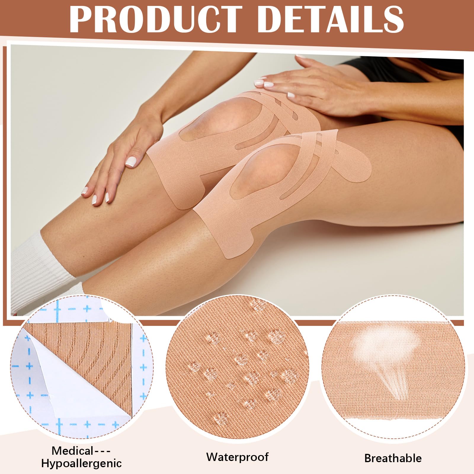 🦵✨ Precut Kinesiology Tape