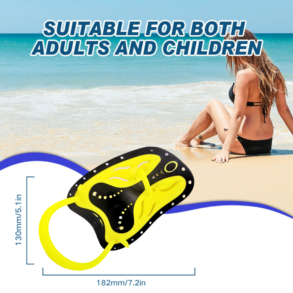 HOT SALE 49%OFF  Speedy Hand Paddles - Sharpen Your Stroke Technique