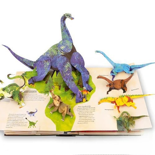 🦖3D Encyclopedia Prehistorica Dinosaurs📙HARDCOVER