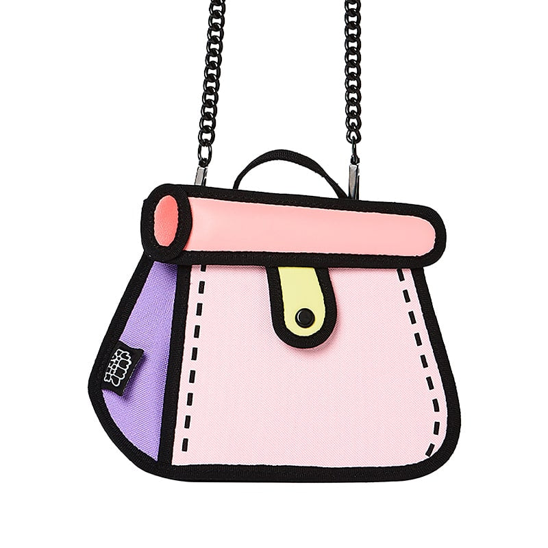 Cake Metal Chain Bag-2D Cartoon Style