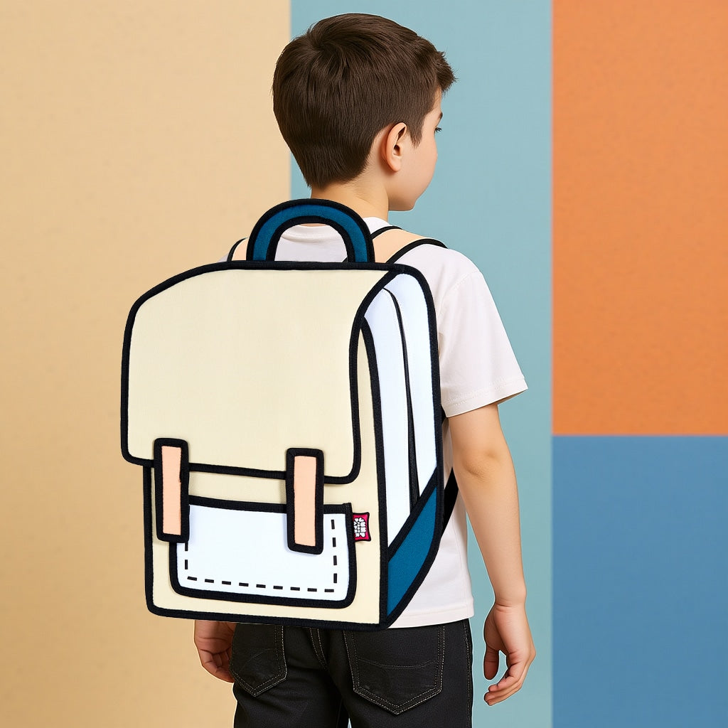 Kids Spaceman Backpack-Lightweight School and Travel Bag