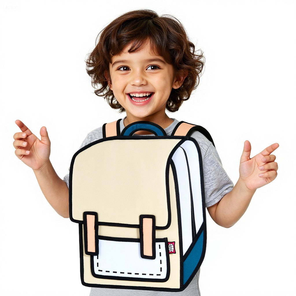 Kids Spaceman Backpack-Lightweight School and Travel Bag