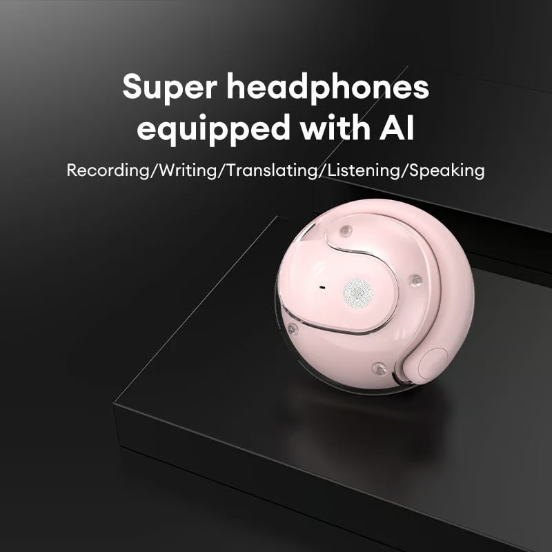 🏆LAST DAY SALE 40% OFF⏰AI Translation Wireless OWS Bluetooth5.4 Earphones (Fit iOS & Android)