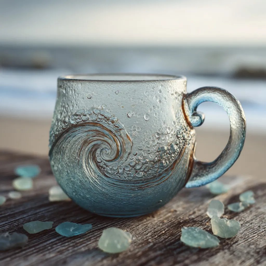 🔥Last Day 49% OFF - 🌊🌇Sea Glass Sunset Mug