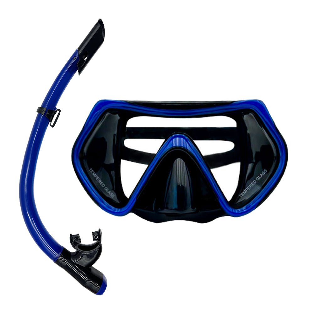 Speedy Diving Mask Breathing Tube Diving Set Pro Scuba Diving Freediving tempered glass Mask Snorkel