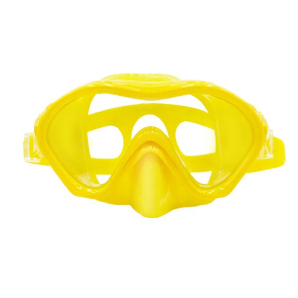 Speedy Diving Mask Tempered Glass Goggles Children Swimming Diving Anti Leak Silicone 180° Wide View