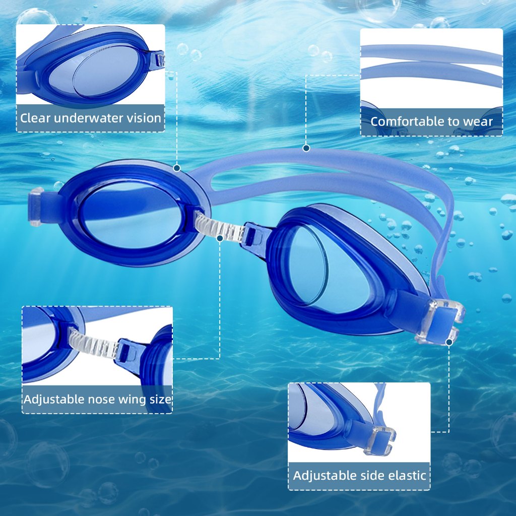Speedy Diving Mask Goggles Snorkeling Set Swimming Goggles For Adult Unisex Waterproof Swim Kids