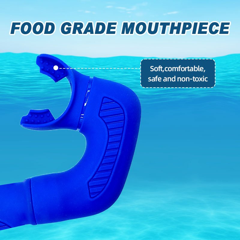 Speedy Snorkel Diving Swimming Breathing Tube for Adult Snorkeling Wet Breathing Tube Swim Snorkel