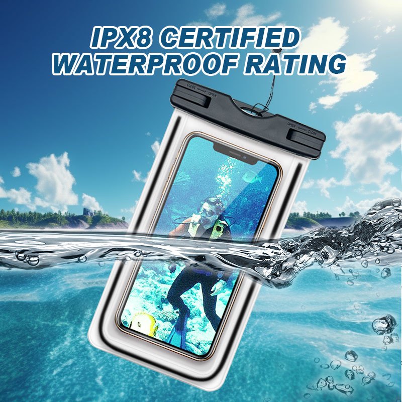 Speedy Bag Waterproof Phone Case Pouch Underwater Phone Bag Case Swimming Diving Drifting Phone Case