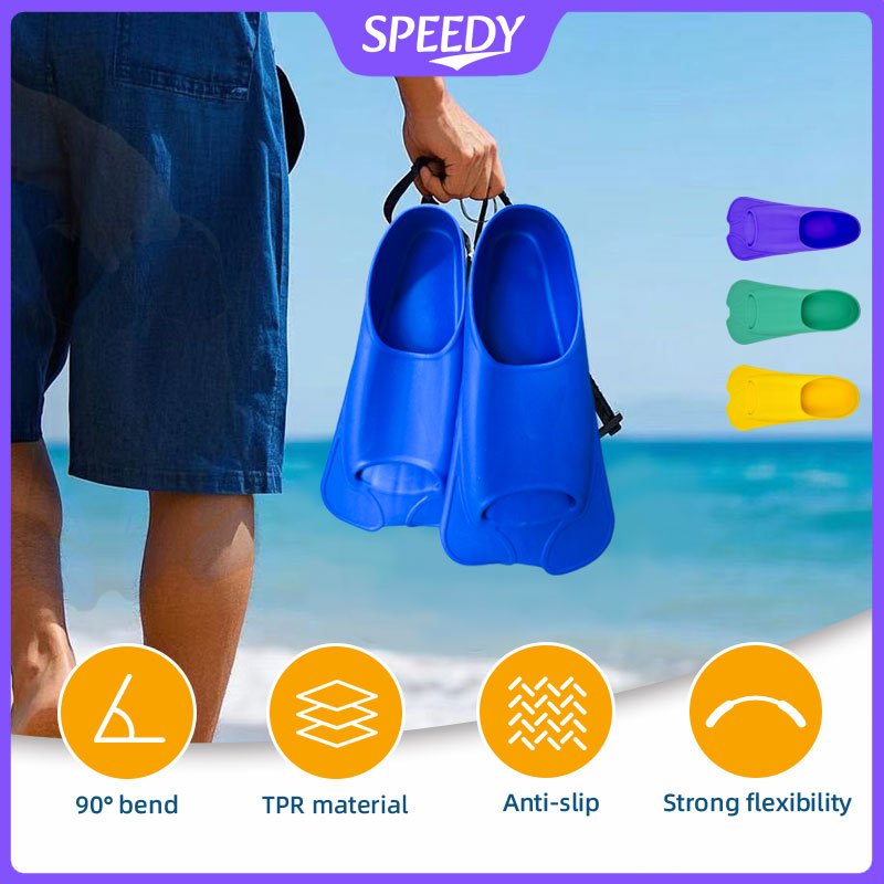 🌈HOT SALE 49%OFF 🔥 Speedy Snorkeling Fins Swimming Fins Floating Diving Flipper Floating Water Training Adults Kids