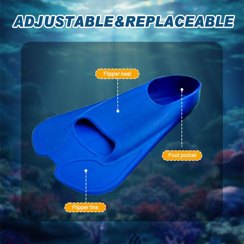 🌈HOT SALE 49%OFF 🔥 Speedy Snorkeling Fins Swimming Fins Floating Diving Flipper Floating Water Training Adults Kids