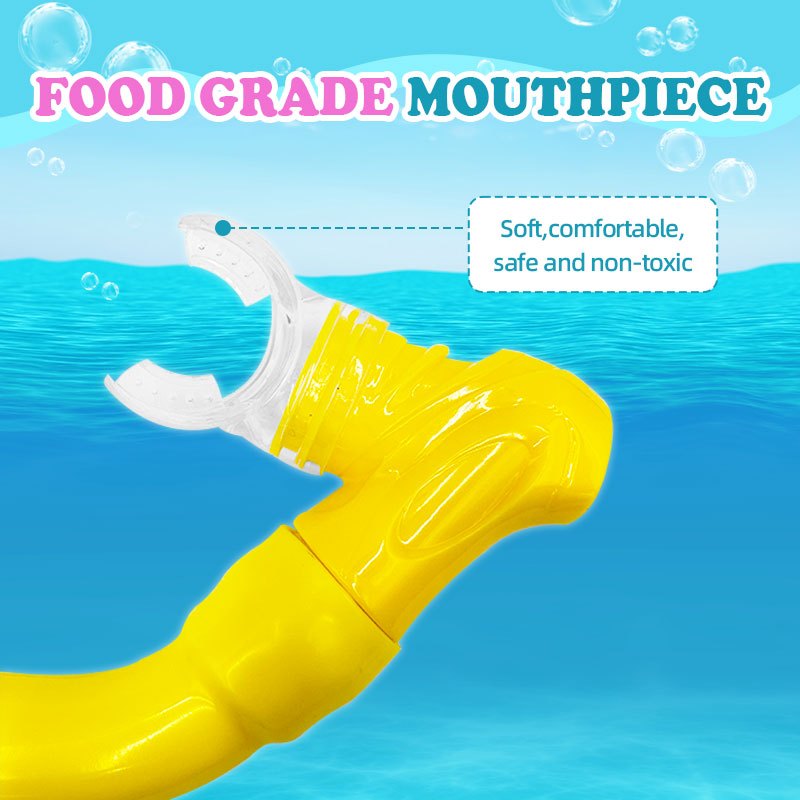 🏊Summer Hot Sale 49%OFF🌈 Speedy Snorkeling Breathing Tube Scuba Diving Under Water Swimming Breather Semi-dry Snorkel Outdoor