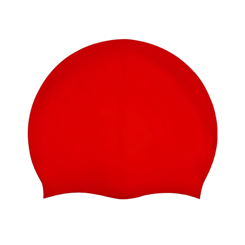 🔥Speedy Swimming Cap Silicone Waterproof Antiskid Adult Kids Swimming Pool Cap Unisex Swim Hat Diving