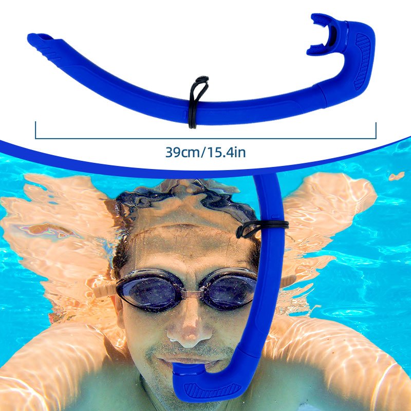 Speedy Snorkel Diving Swimming Breathing Tube for Adult Snorkeling Wet Breathing Tube Swim Snorkel