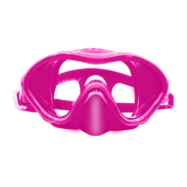 Speedy Diving Mask Tempered Glass Goggles Children Swimming Diving Anti Leak Silicone 180° Wide View